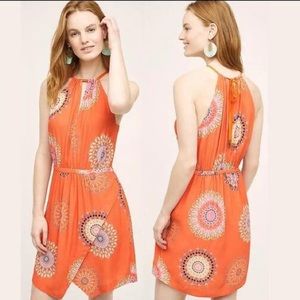 Anthro • Floreat Sarong Dress • 0